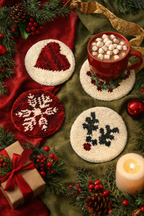 Christmas Coasters ( pack of 4)