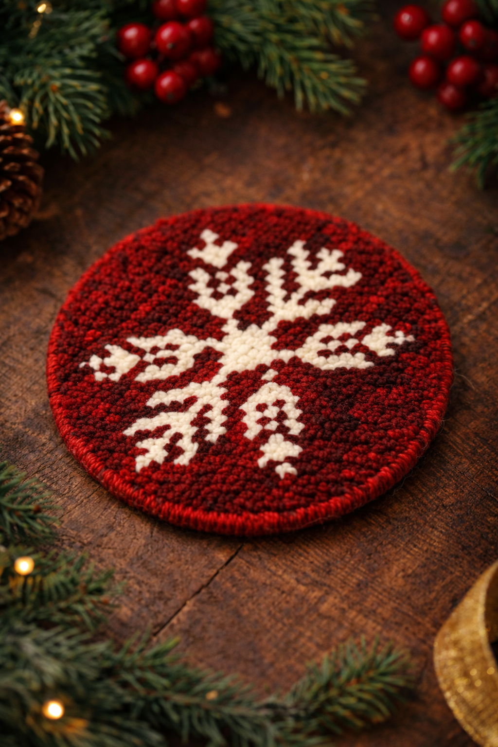 Christmas Coasters ( pack of 4)