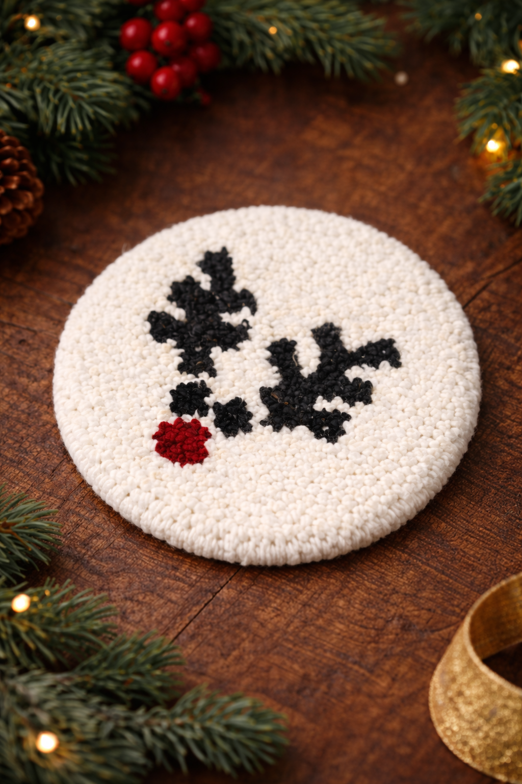 Christmas Coasters ( pack of 4)