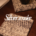Silver smoke Carpet Coaster